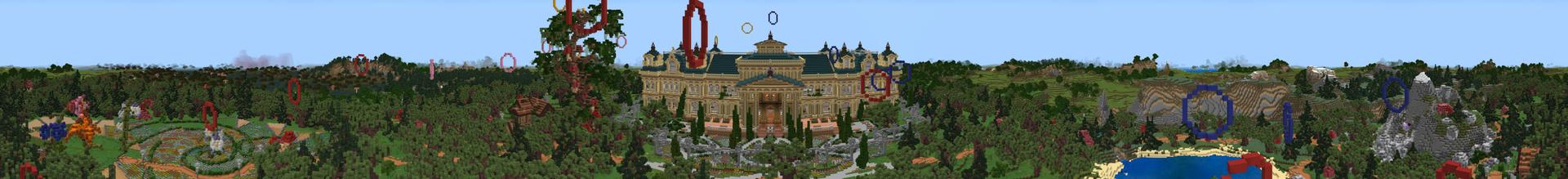 Panorama of the Minecraft Bedrock Marketplace product Fairy School created by Everbloom Games.