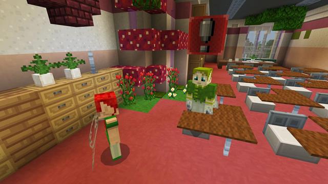 Screenshot of the Minecraft Bedrock Marketplace product Fairy School created by Everbloom Games.