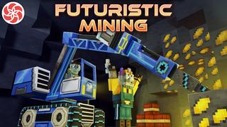 Thumbnail of the Minecraft Bedrock Marketplace product Futuristic Mining created by Everbloom Games.