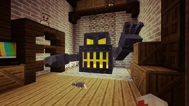 Screenshot of the Minecraft Bedrock Marketplace product Haunted Park created by Everbloom Games.