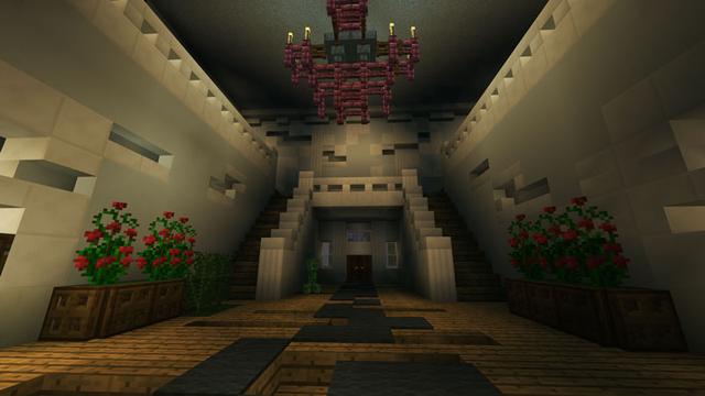 Screenshot of the Minecraft Bedrock Marketplace product Haunted Swamp Survival created by Everbloom Games.