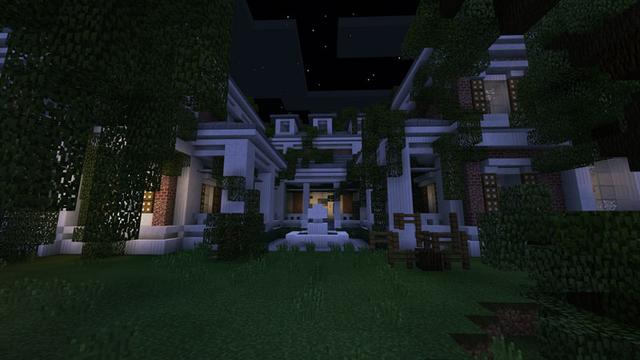 Screenshot of the Minecraft Bedrock Marketplace product Haunted Swamp Survival created by Everbloom Games.