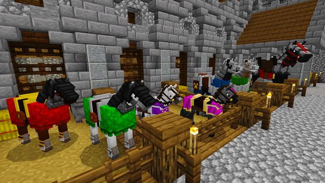Screenshot of the Minecraft Bedrock Marketplace product Knight School created by Everbloom Games.