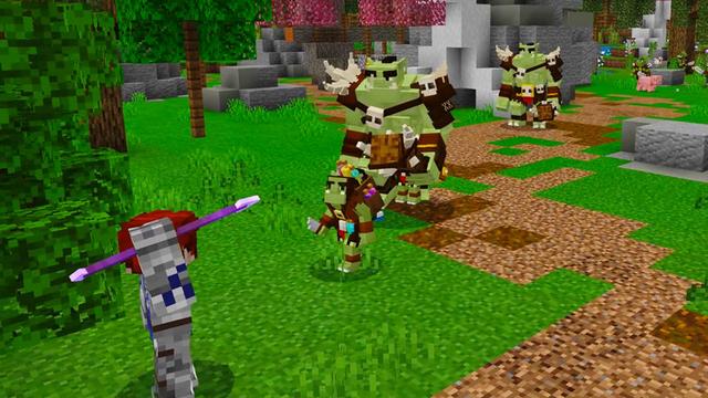 Screenshot of the Minecraft Bedrock Marketplace product Knight School created by Everbloom Games.
