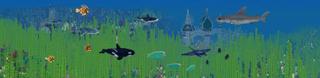 Panorama of the Minecraft Bedrock Marketplace product Mermaid Life created by Everbloom Games.