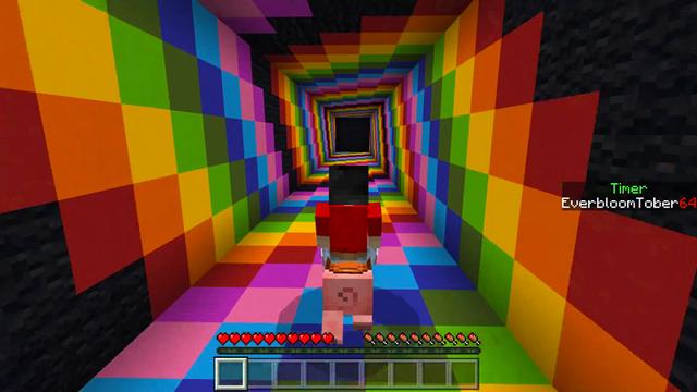 Screenshot of the Minecraft Bedrock Marketplace product Minecon Live: Rush Race! created by Everbloom Games.