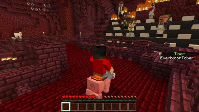 Screenshot of the Minecraft Bedrock Marketplace product Minecon Live: Rush Race! created by Everbloom Games.