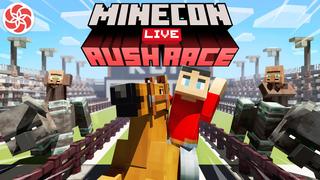 Thumbnail of the Minecraft Bedrock Marketplace product Minecon Live : Rush Race ! created by Everbloom Games.