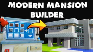 Thumbnail of the Minecraft Bedrock Marketplace product Modern Mansion Builder created by Everbloom Games.