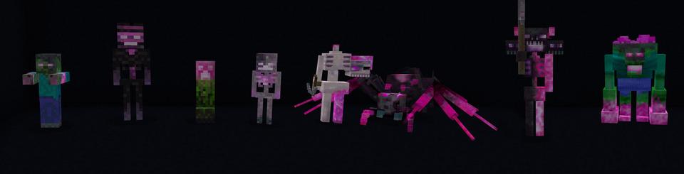 Panorama of the Minecraft Bedrock Marketplace product Mutant World created by Everbloom Games.