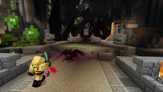 Screenshot of the Minecraft Bedrock Marketplace product Mutant World created by Everbloom Games.