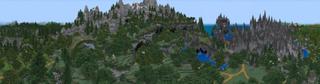 Panorama of the Minecraft Bedrock Marketplace product Mythical Creatures created by Everbloom Games.