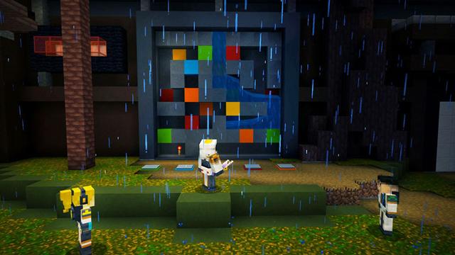 Screenshot of the Minecraft Bedrock Marketplace product Space Adventure created by Everbloom Games.