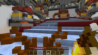 Screenshot of the Minecraft Bedrock Marketplace product Ultimate Pig Race created by Everbloom Games.