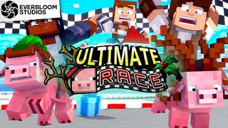 Thumbnail of the Minecraft Bedrock Marketplace product Ultimate Pig Race created by Everbloom Games.