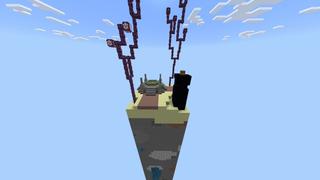 Screenshot of the Minecraft Bedrock Marketplace product 1.18 Chunky Skyblock created by Fall Studios.