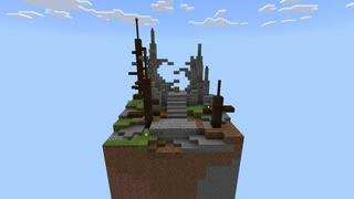 Screenshot of the Minecraft Bedrock Marketplace product 1.18 Chunky Skyblock created by Fall Studios.