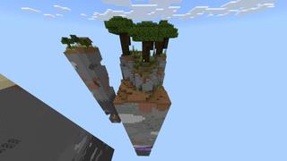 Screenshot of the Minecraft Bedrock Marketplace product 1.18 Chunky Skyblock created by Fall Studios.