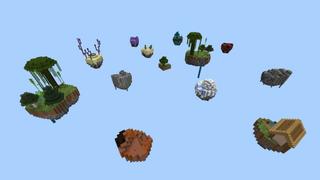 Screenshot of the Minecraft Bedrock Marketplace product 1.18 Skyblock created by Fall Studios.