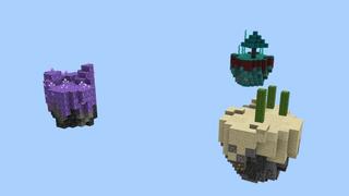 Screenshot of the Minecraft Bedrock Marketplace product 1.18 Skyblock created by Fall Studios.