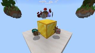 Screenshot of the Minecraft Bedrock Marketplace product 1 Block Sky Block created by Fall Studios.