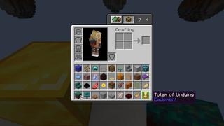 Screenshot of the Minecraft Bedrock Marketplace product 1 Block Sky Block created by Fall Studios.