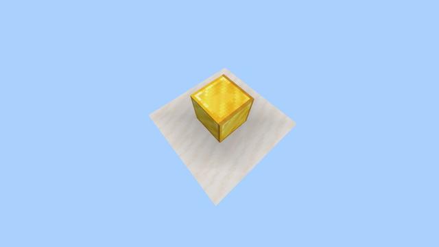 Screenshot of the Minecraft Bedrock Marketplace product 1 Block Sky Block created by Fall Studios.