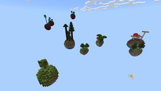 Screenshot of the Minecraft Bedrock Marketplace product 1 Block Sky Block created by Fall Studios.