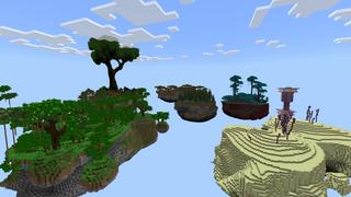 Screenshot of the Minecraft Bedrock Marketplace product 1 Block Skyblock created by Fall Studios.