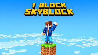 Thumbnail of the Minecraft Bedrock Marketplace product 1 Block Skyblock created by Fall Studios.