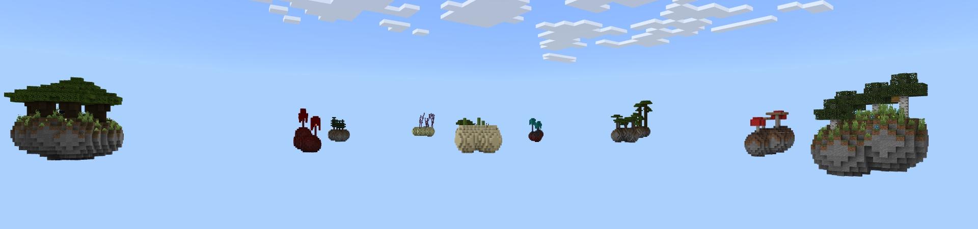 Panorama of the Minecraft Bedrock Marketplace product 1 Block created by Fall Studios.