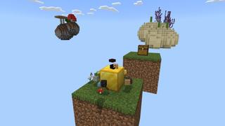 Screenshot of the Minecraft Bedrock Marketplace product 100 Days: One Block created by Fall Studios.