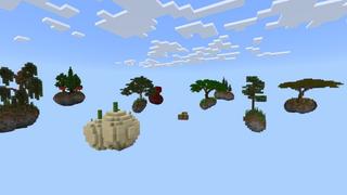 Screenshot of the Minecraft Bedrock Marketplace product 100 Days: One Block created by Fall Studios.