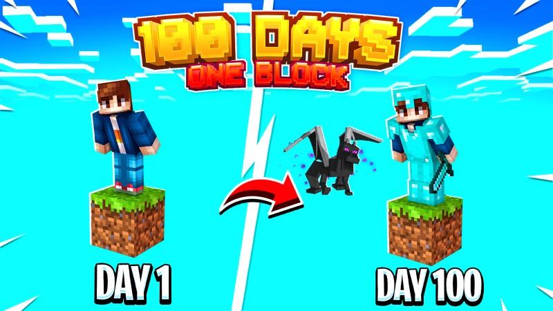 100 Days: One Block by Fall Studios | CHUNK - Minecraft Bedrock ...