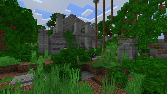 Screenshot of the Minecraft Bedrock Marketplace product 100 Days: Survival Island created by Fall Studios.