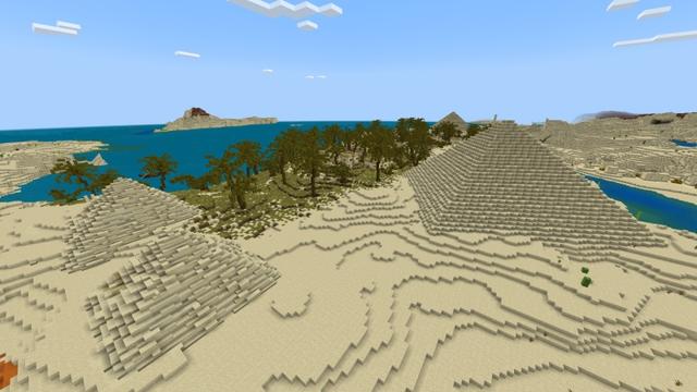 Screenshot of the Minecraft Bedrock Marketplace product Advanced: Desert created by Fall Studios.