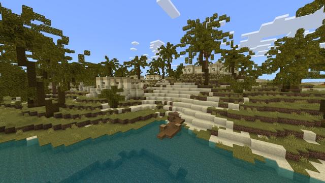 Screenshot of the Minecraft Bedrock Marketplace product Advanced: Desert created by Fall Studios.