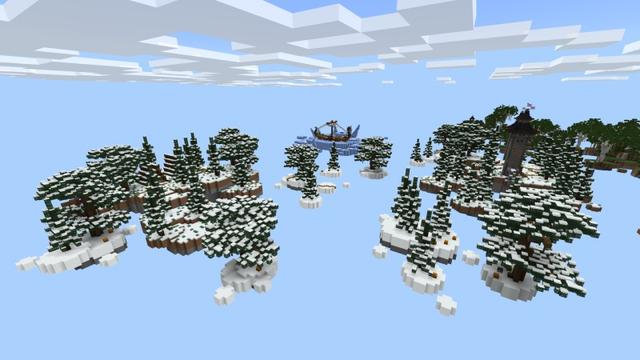 Screenshot of the Minecraft Bedrock Marketplace product Advanced Skyblock created by Fall Studios.