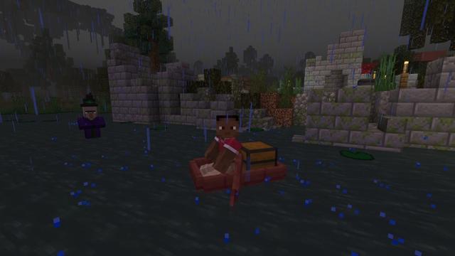 Screenshot of the Minecraft Bedrock Marketplace product Advanced: Swamp created by Fall Studios.