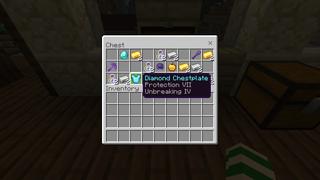 Screenshot of the Minecraft Bedrock Marketplace product Avancé : Armes created by Fall Studios.