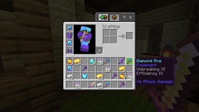 Screenshot of the Minecraft Bedrock Marketplace product Advanced: Weapons created by Fall Studios.