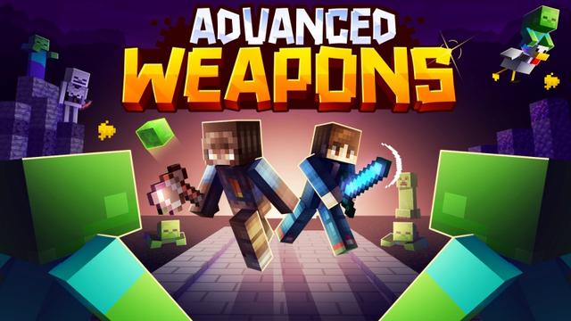 Thumbnail of the Minecraft Bedrock Marketplace product Advanced: Weapons created by Fall Studios.