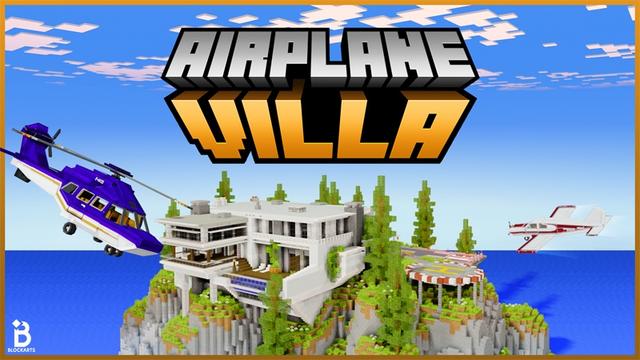 Thumbnail of the Minecraft Bedrock Marketplace product Airplane Villa created by Fall Studios.