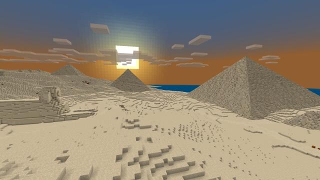 Screenshot of the Minecraft Bedrock Marketplace product Ancient Egypt created by Fall Studios.