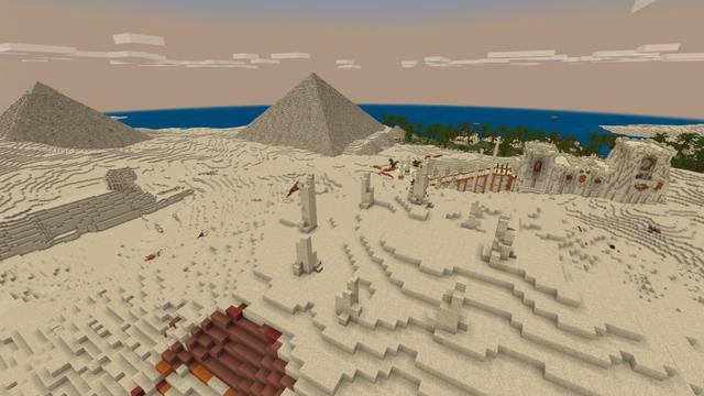 Screenshot of the Minecraft Bedrock Marketplace product Ancient Egypt created by Fall Studios.