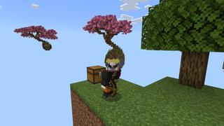 Screenshot of the Minecraft Bedrock Marketplace product Anime Skies created by Fall Studios.