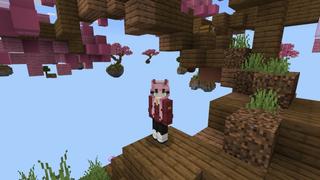 Screenshot of the Minecraft Bedrock Marketplace product Anime Skies created by Fall Studios.