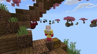 Screenshot of the Minecraft Bedrock Marketplace product Anime Skies created by Fall Studios.