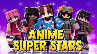 Thumbnail of the Minecraft Bedrock Marketplace product Anime Super Stars created by Fall Studios.