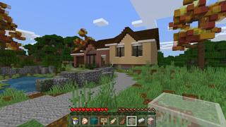 Screenshot of the Minecraft Bedrock Marketplace product Autumn Random Drops created by Fall Studios.